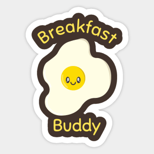 Breakfast Buddy Egg Sticker